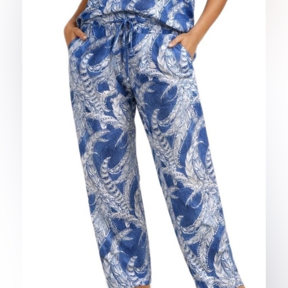 J.McLaughlin Giada Silk Blended Drawstring Pants